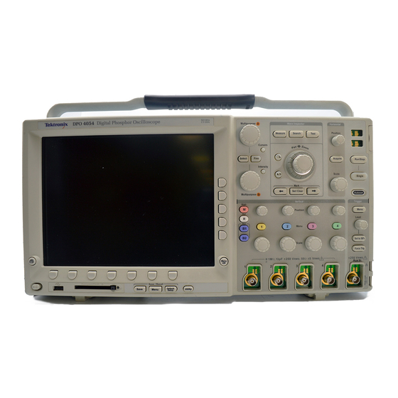 Tektronix DPO4034 User Manual