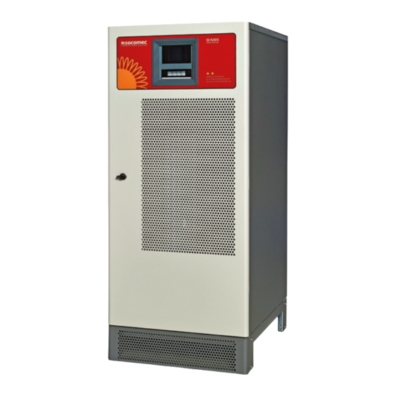 socomec SUNSYS P33TR Manuals