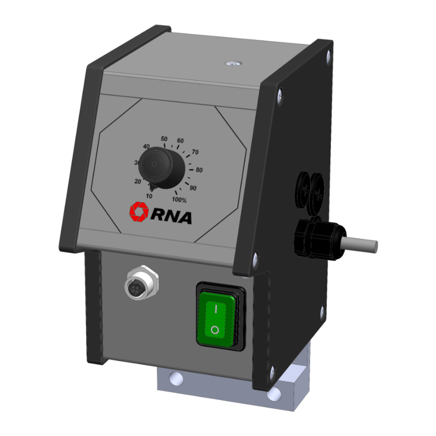 RNA EBC 3000 Operating Instructions Manual