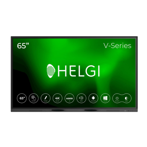 HELGI IFP V Series User Manual
