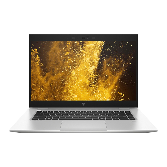 HP EliteBook 1050 G1 Product End-Of-Life Disassembly Instructions