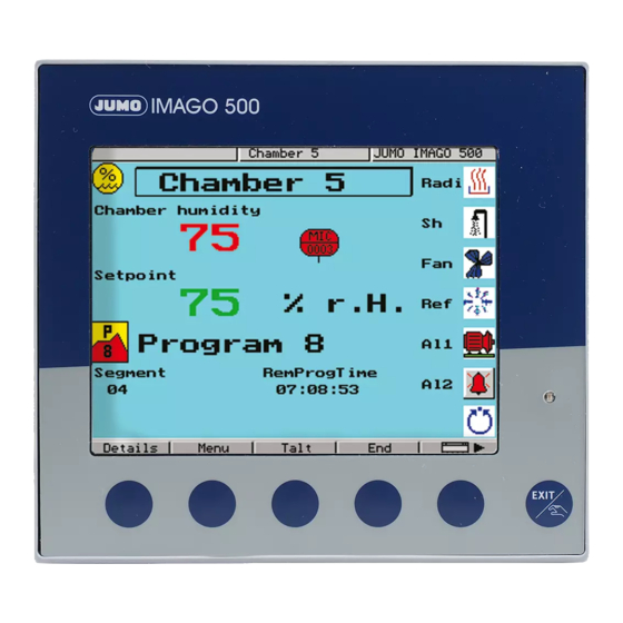 JUMO IMAGO 500 Operating Manual