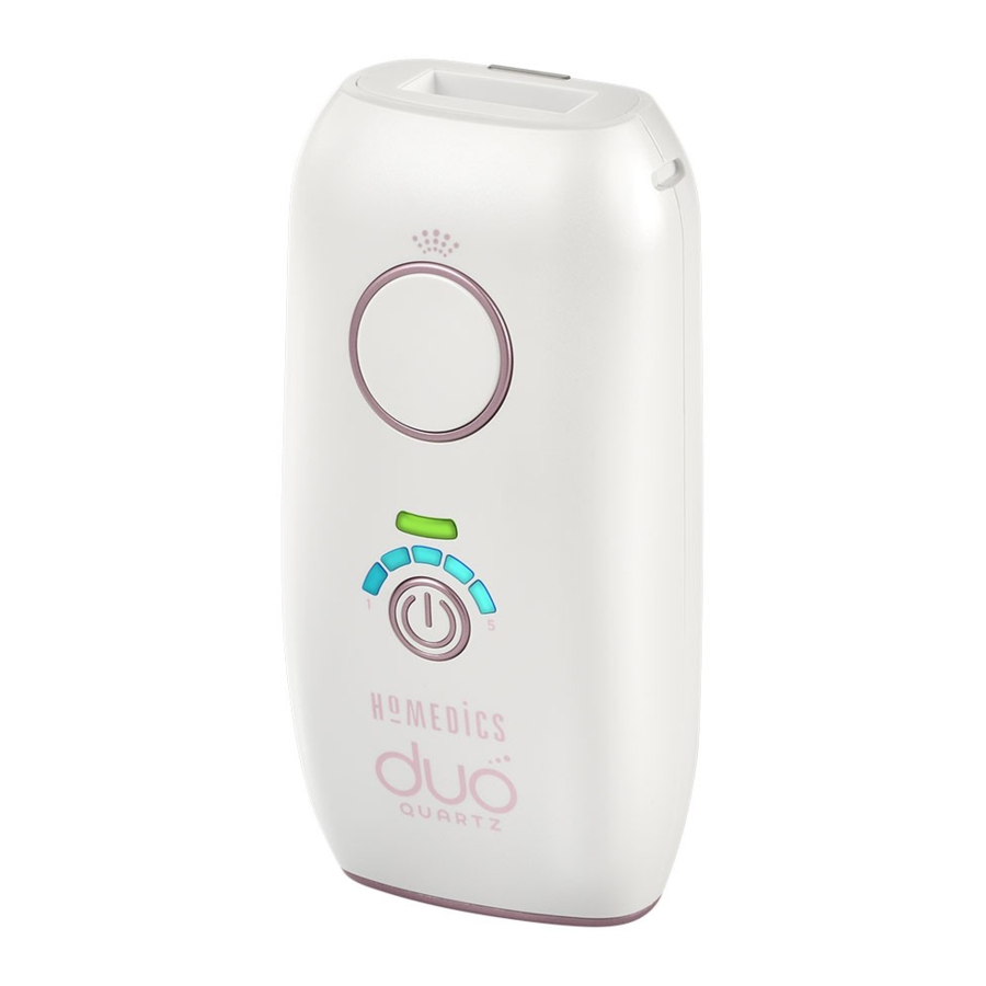 Homedics Duo Quartz HH-390 Manual