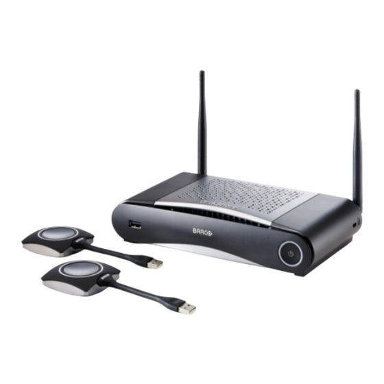 Barco CSE-200 Manual