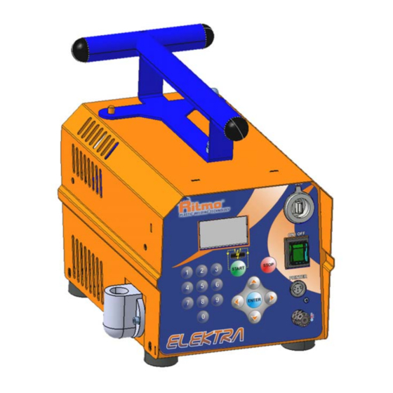 Ritmo ELEKTRA 800 Operator's Manual