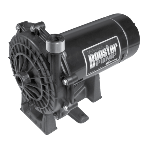 WATERWAY BOOSTER PUMP INSTALLATION INSTRUCTIONS Pdf Download ManualsLib