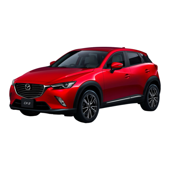 MAZDA CX3 OWNER