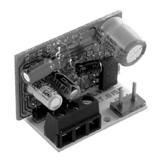 Elvox PETRARCA 6150 Wiring Instructions