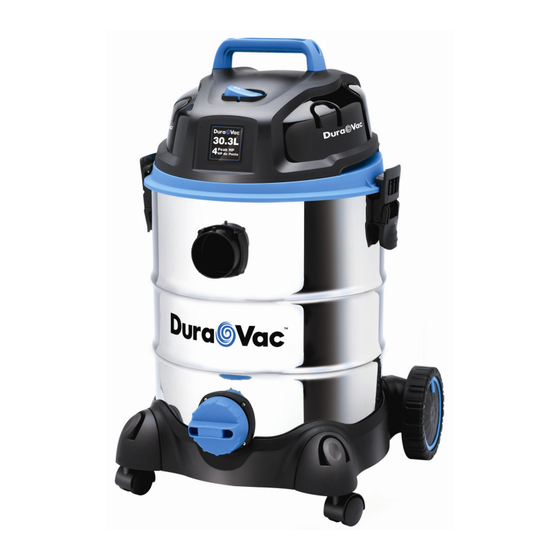 Dura Vac CVQ810SWD Operator's Manual