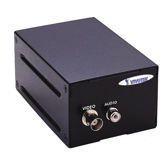 Vivotek VisualServer VS3102 User Manual