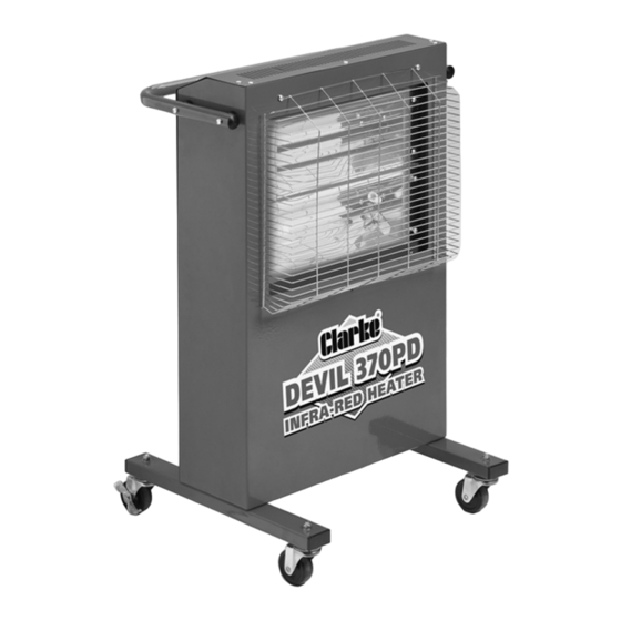 Clarke DEVIL 370PD Operating & Maintenance Instructions