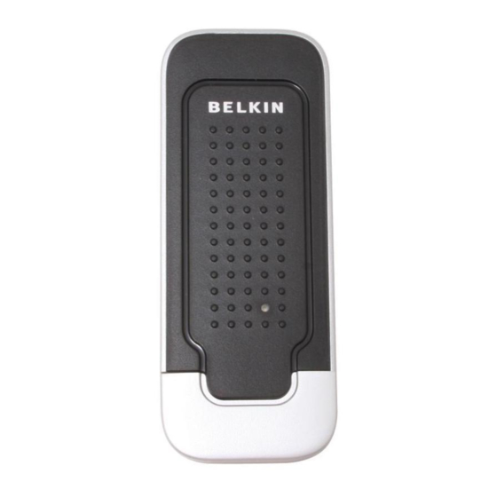 Belkin N1 Quick Installation Manual
