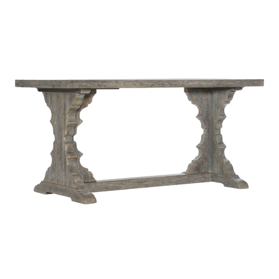 Hooker Furniture 5751-10458-95 Assembly Instruction