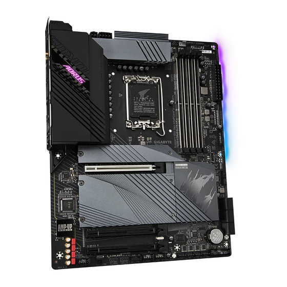 GIGA-BYTE TECHNOLOGY Z690 AORUS ELITE AX User Manual