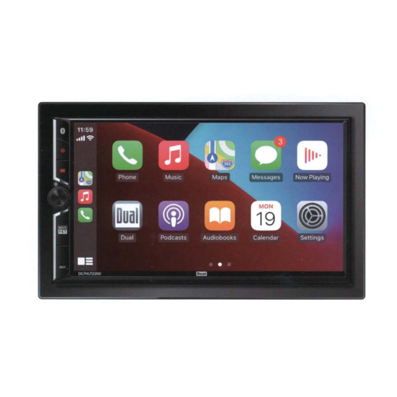 Dual DCPA723W Quick Start Manual