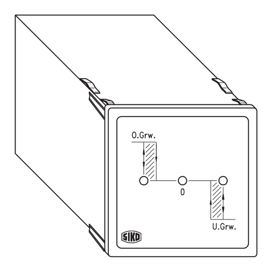 Siko MA17/1 Instruction Manual