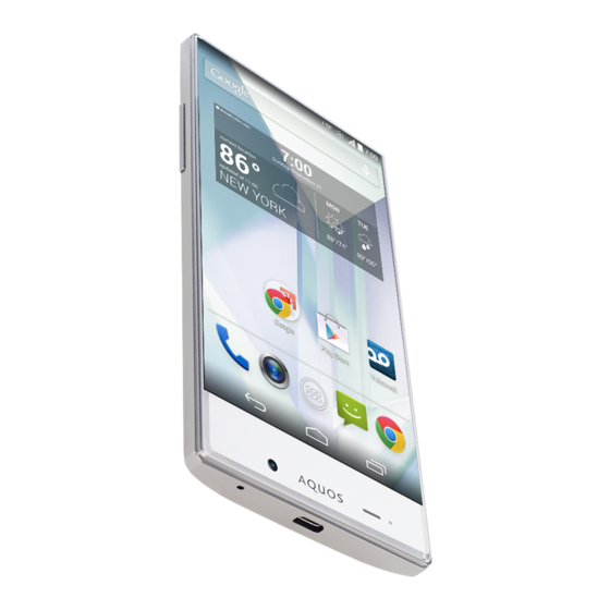 Sharp Aquos Crystal User Manual