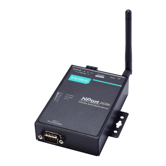 Moxa Technologies NPort W2150A User Manual