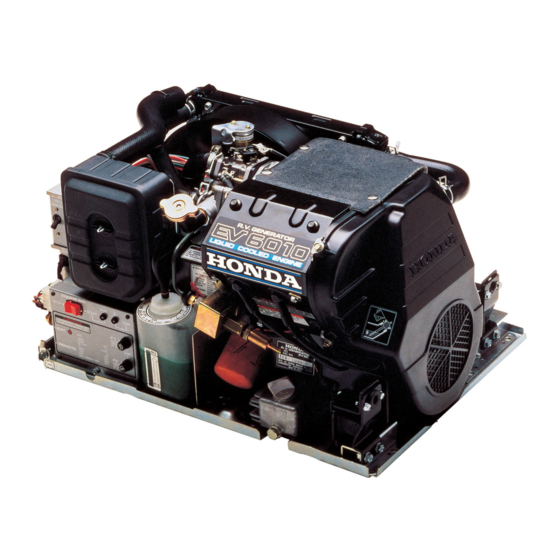 Honda EV6010 Service Information