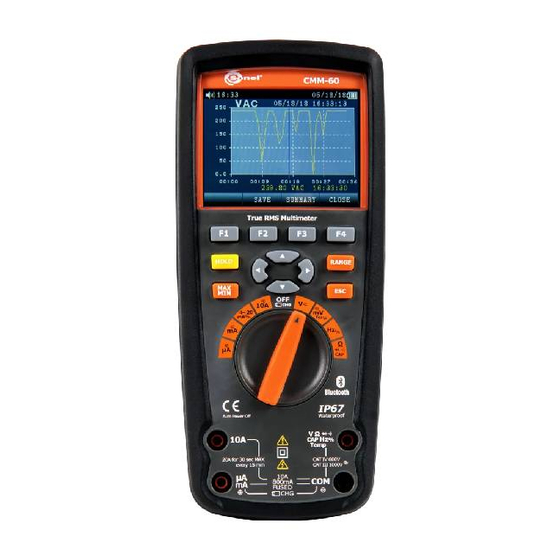 Sonel CMM-60 User Manual