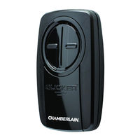 Chamberlain KLIK3C-BL2 Manual