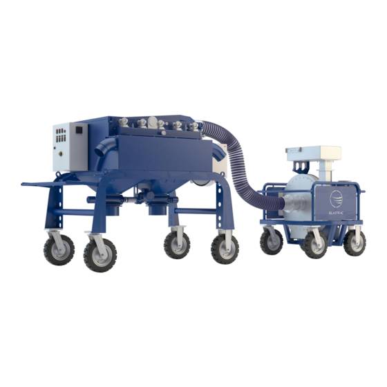 Blastrac EBE 900DC Operating Instructions Manual