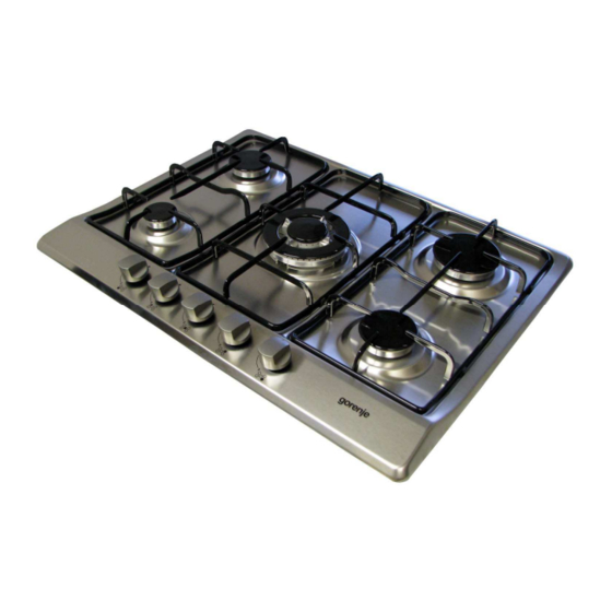 Gorenje G640AX1-299166 Instruction Manual