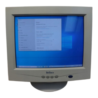 BELINEA 103026 Service Manual