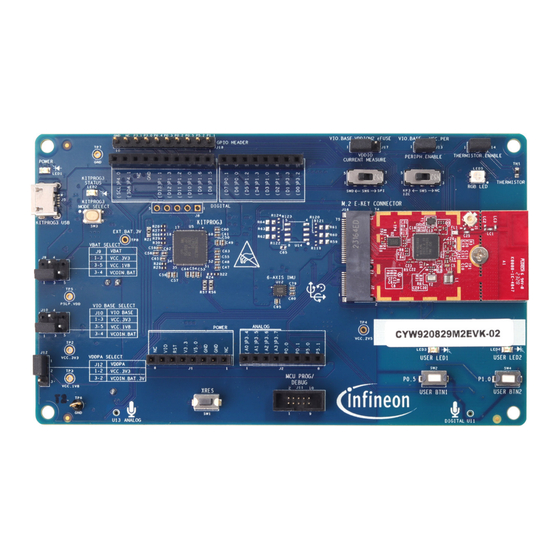 Infineon AIROC CYW20829 Manual