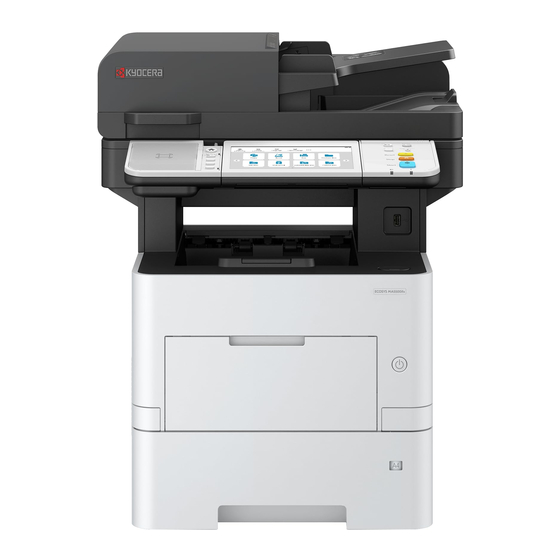 Kyocera ECOSYS MA5500ifx Manuals