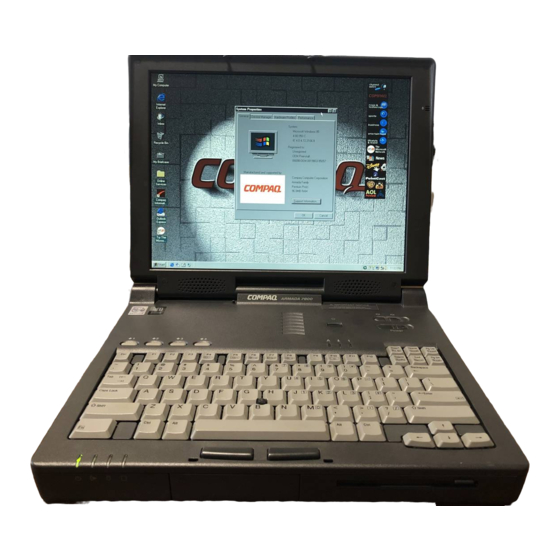 COMPAQ ARMADA 7800 6266 T 5000 D M 1 MAINTENANCE AND SERVICE