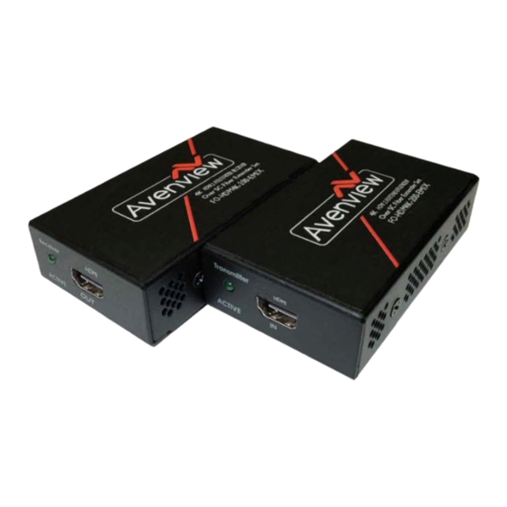 Avenview FO-HDM4K-200-EMIX Manuals
