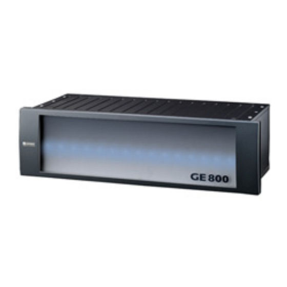 Commend GE 800 Product Manual