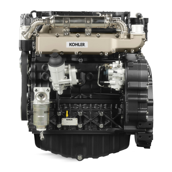 Kohler KDI 3404 TCR Owner's Manual