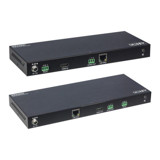 DigitaLinx IPEX2001 Quick Install Manual