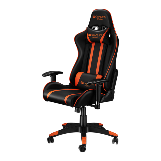 Canyon CND-SGCH3 Gaming Chair Manuals