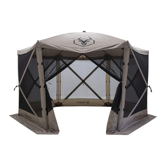 Gazelle Portable Gazebo Assembly And Use Instructions