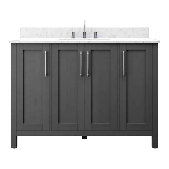 Allen + Roth LWSD48VG Quick Start Manual