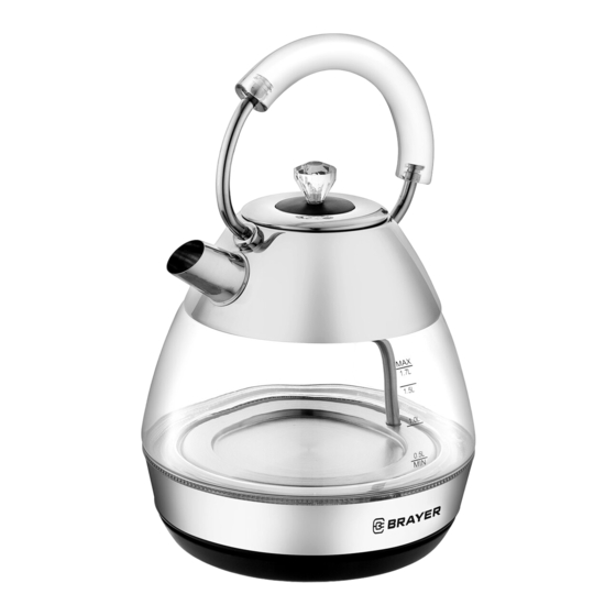 User Manuals: BRAYER BR1027 Kettle Use