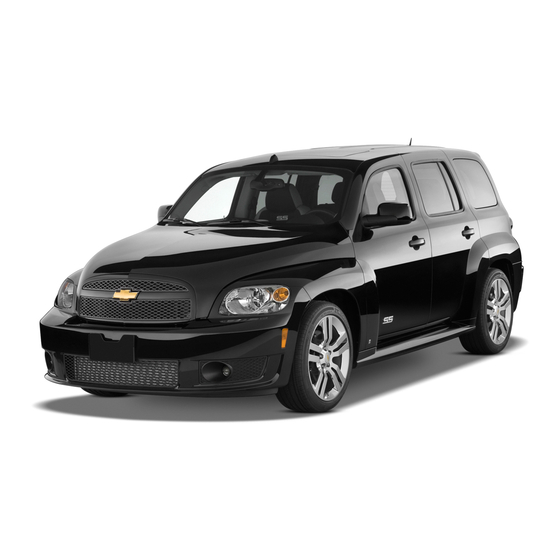 Chevrolet 2010 HHR Owner's Manual