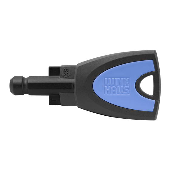 Winkhaus blueCompact Operating Instructions Manual