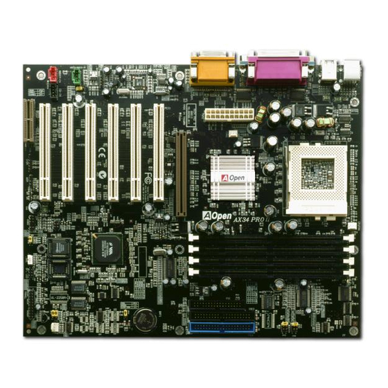AOpen AX3S Max Manual