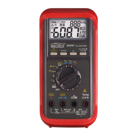 Brymen BM905s User Manual