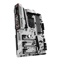 MSI Z170A MPOWER GAMING TITANIUM User Manual