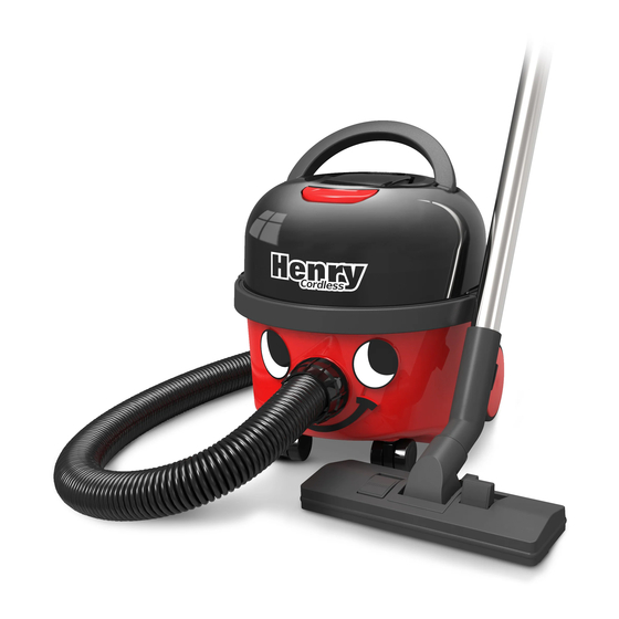 Numatic HVB 160 henry Owner's Instructions Manual