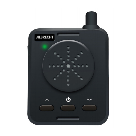 Albrecht PR-446 Manual