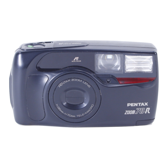 Pentax ZOOM 70-R Operating Manual