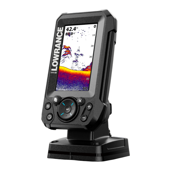 Lowrance EAGLE 4x Quick Start Manual