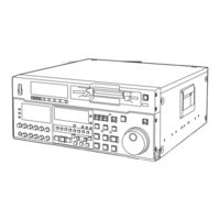 Panasonic AJ-HD1500P Operating Instructions Manual
