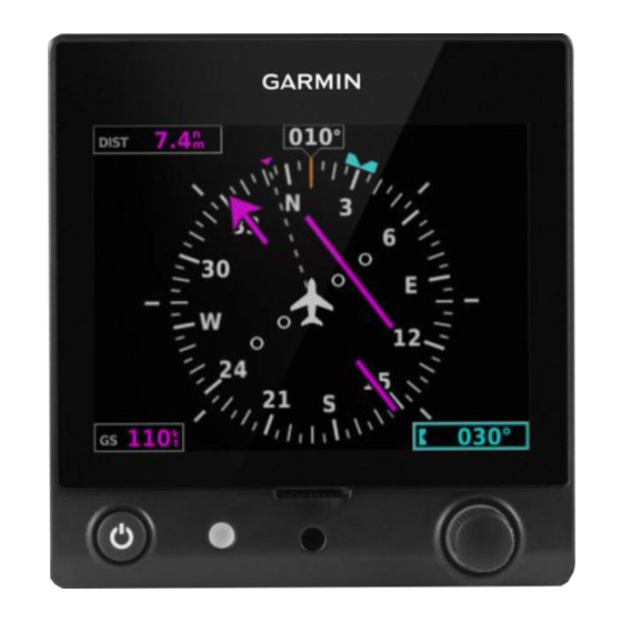 Garmin G5 Maintenance Manual